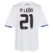 10-11_Real_Madrid_Home_No.21_Pedro_Leon_Soccer_Jersey_&_Short_Kit